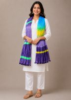 Multi Color Marble Multi Dupatta