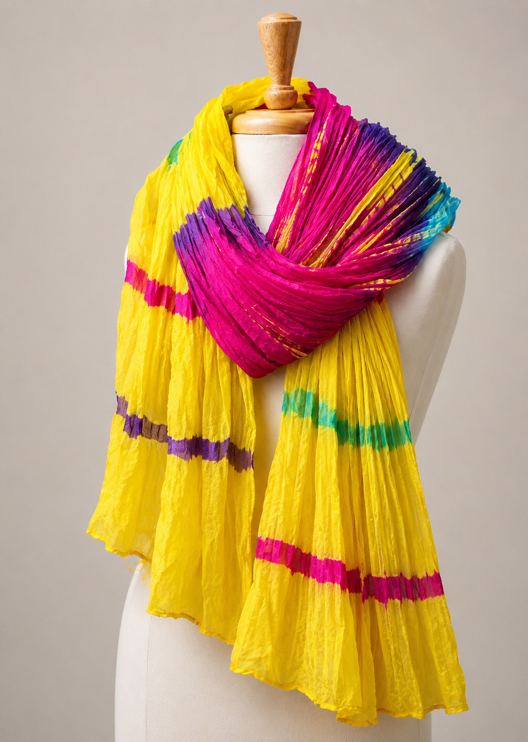 Multi Color Marble Multi Dupatta