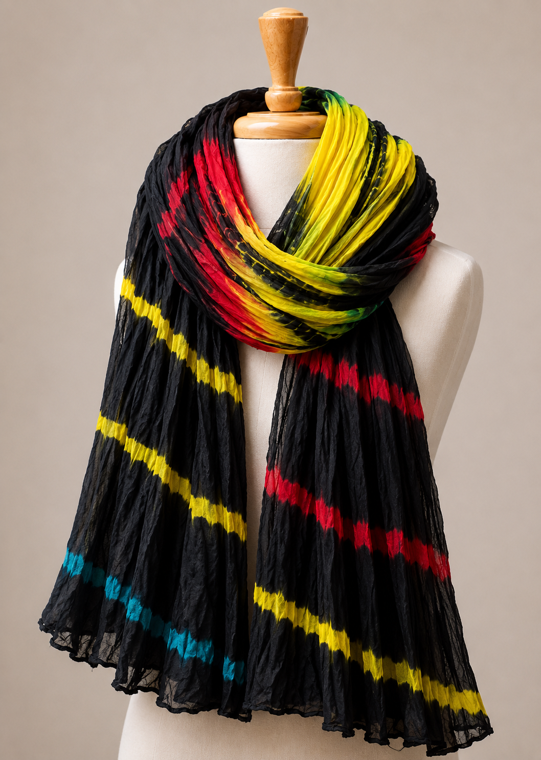 Multi Color Marble Multi Dupatta