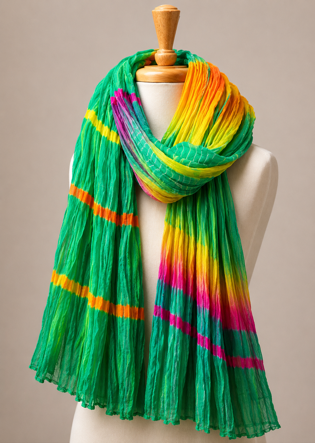 Multi Color Marble Multi Dupatta