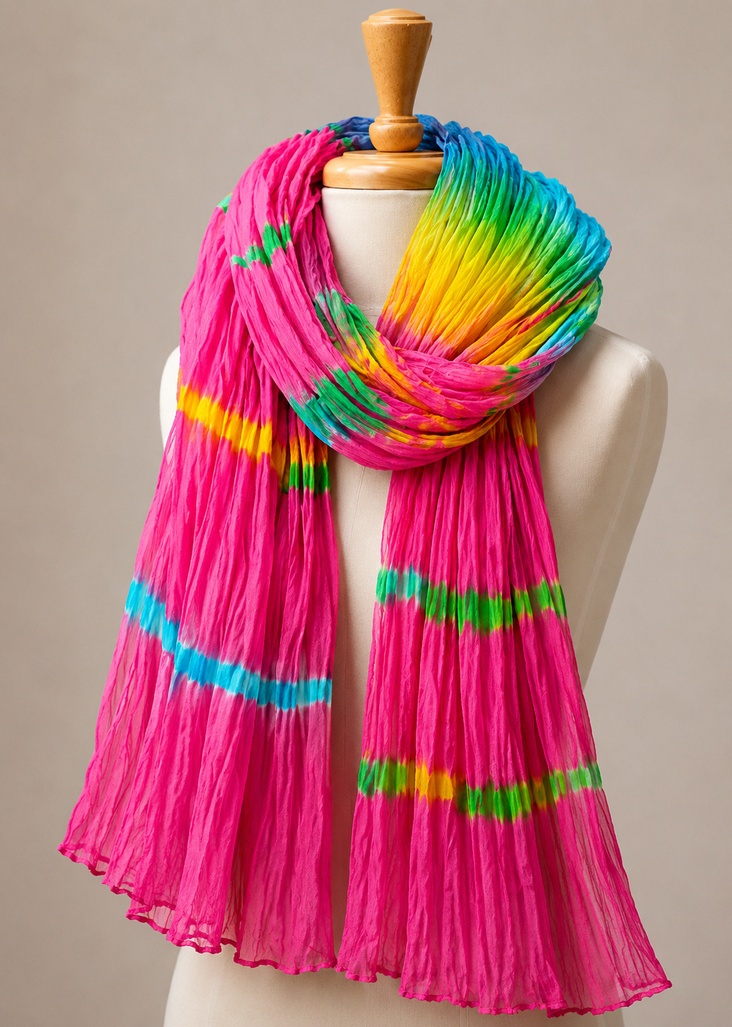 Multi Color Marble Multi Dupatta