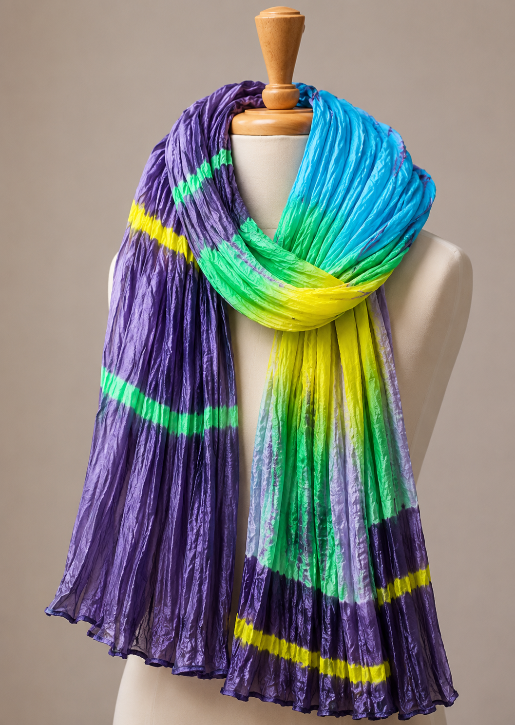 Multi Color Marble Multi Dupatta