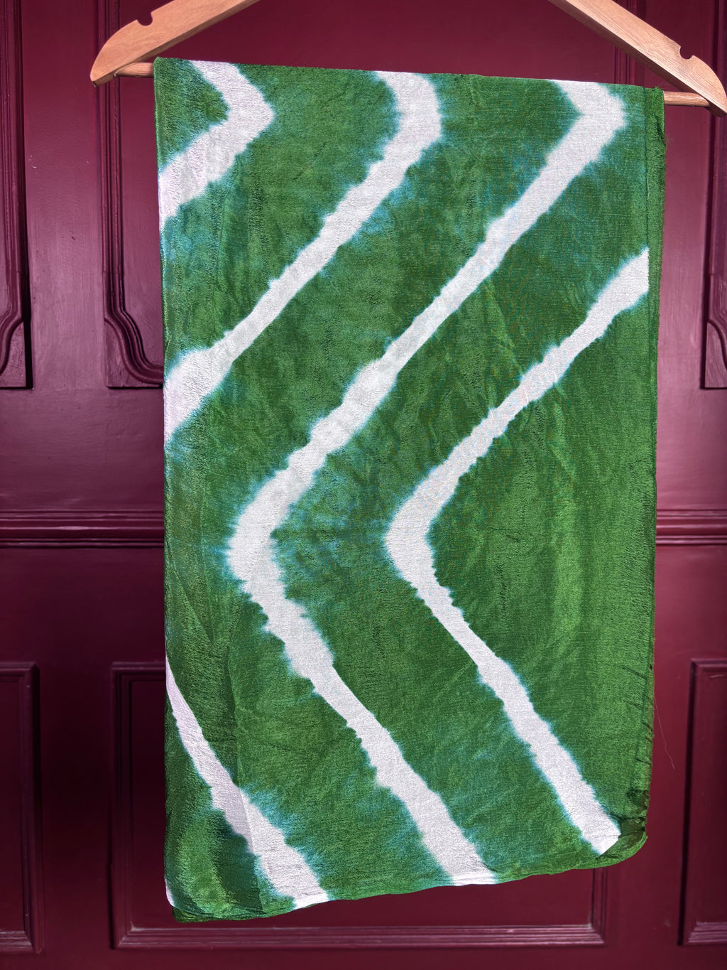 Mehendi Green Shibori Leheriya