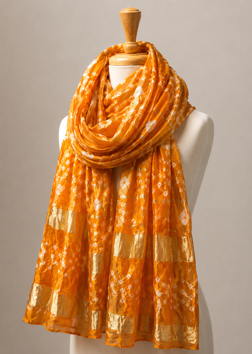 Mustard Ghatchola Dupatta