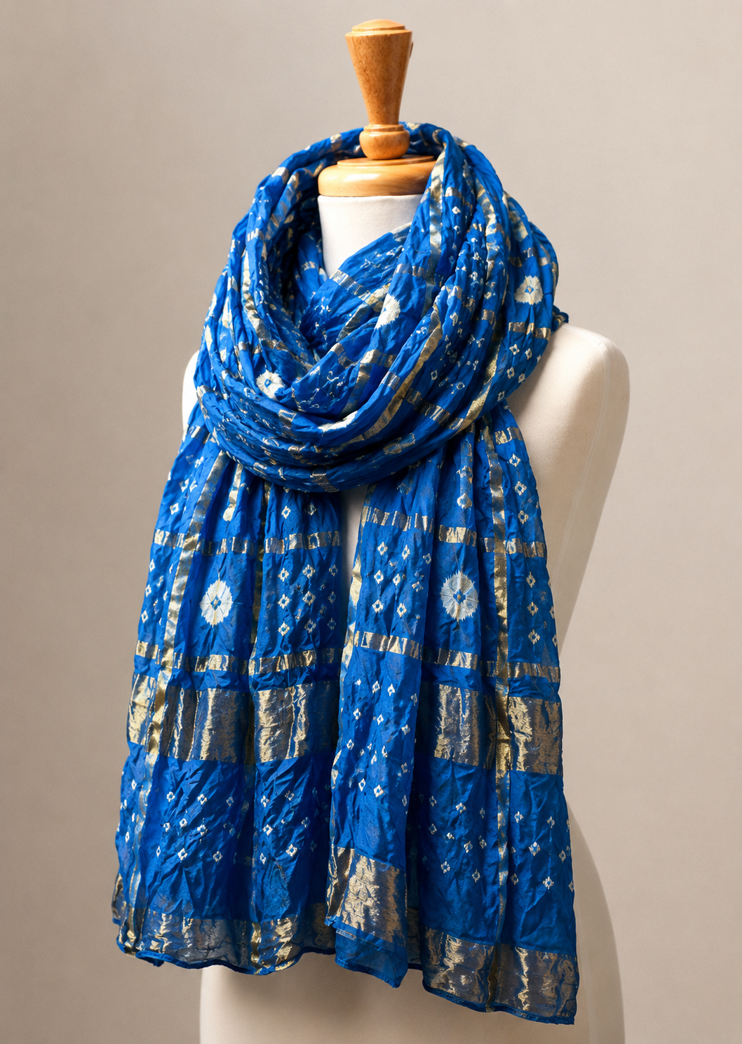 Navy Blue Ghatchola Dupatta