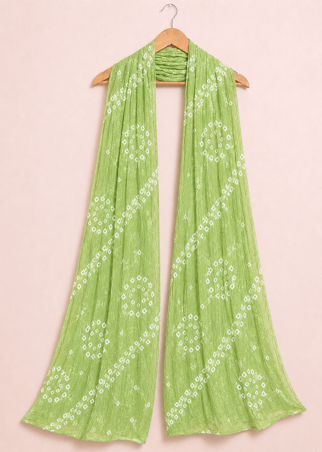 Pista Green Bandhani Dupatta