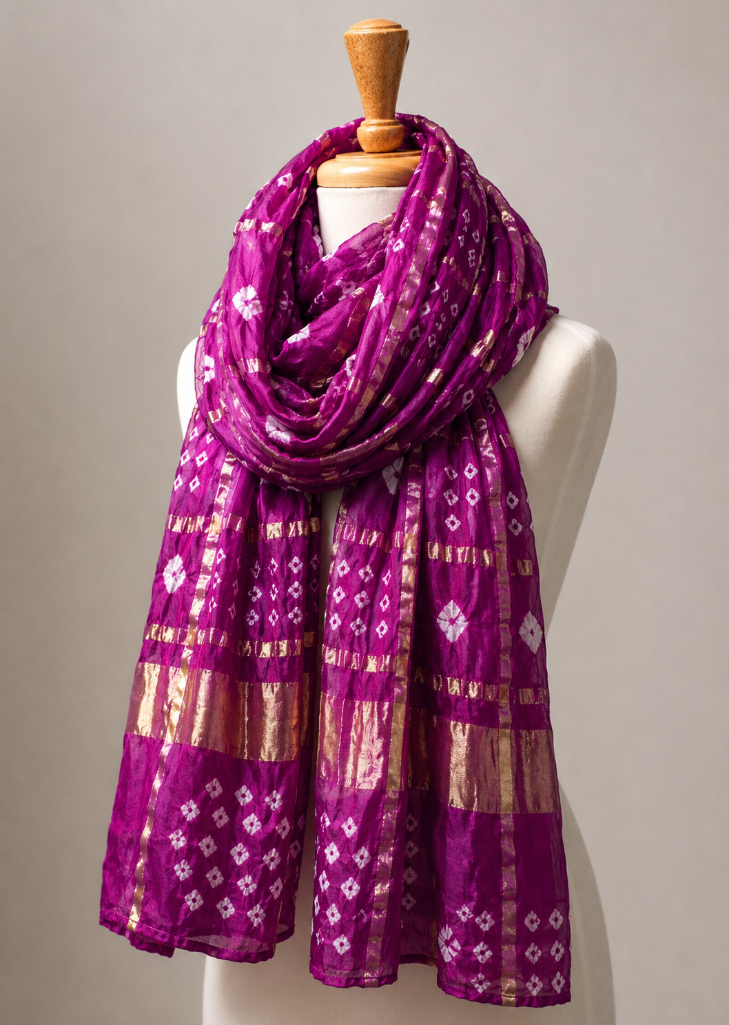 Purple Ghatchola Dupatta