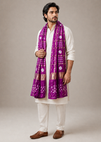 Purple Ghatchola Dupatta