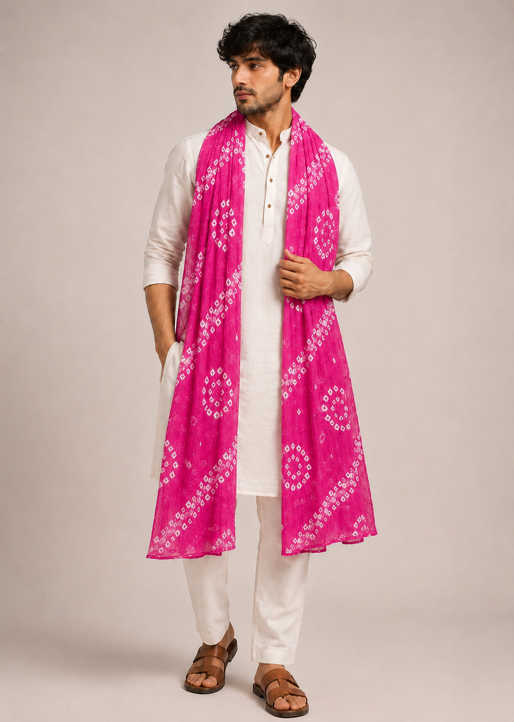 Rani Bandhani Dupatta