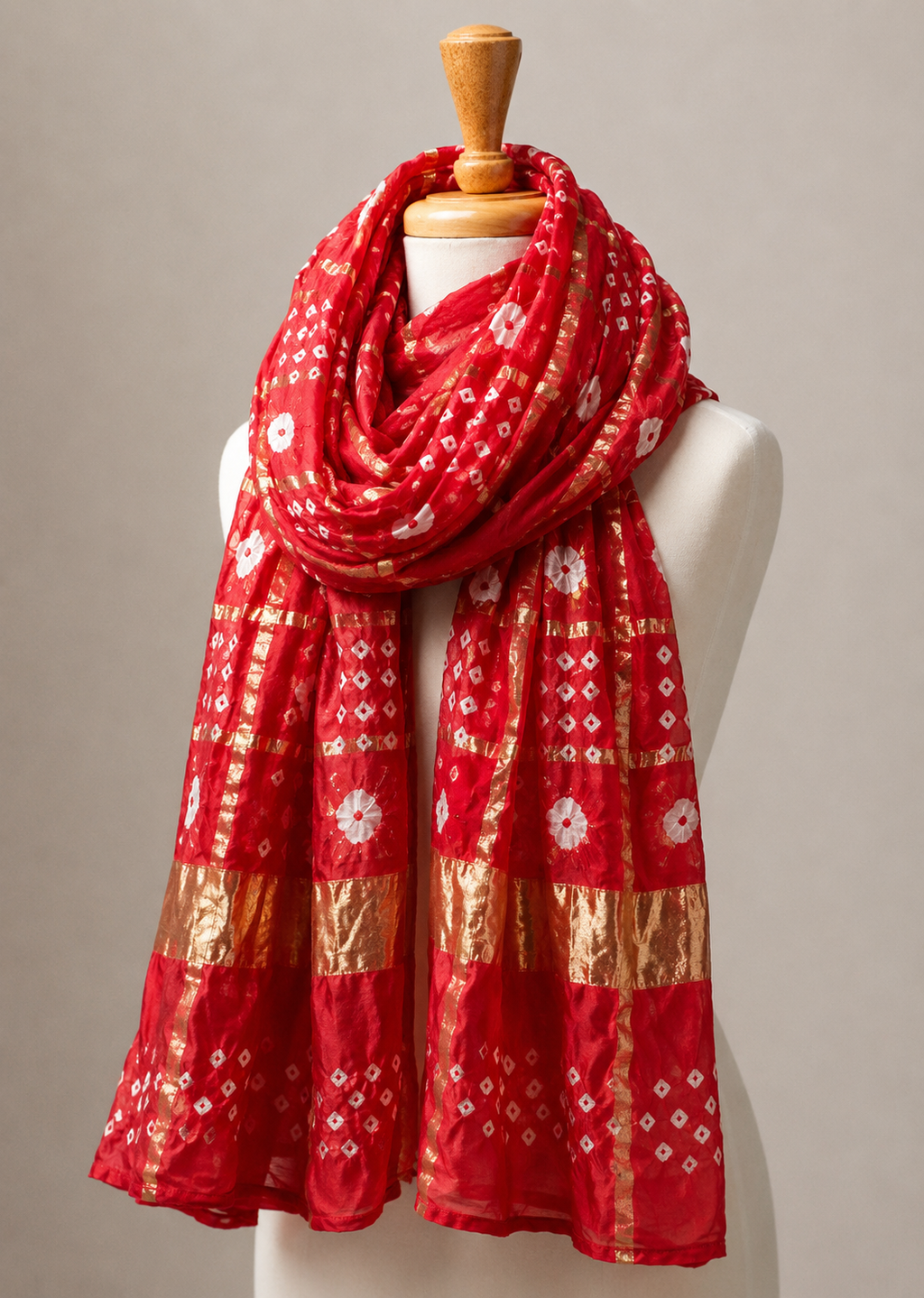 Red Ghatchola Dupatta
