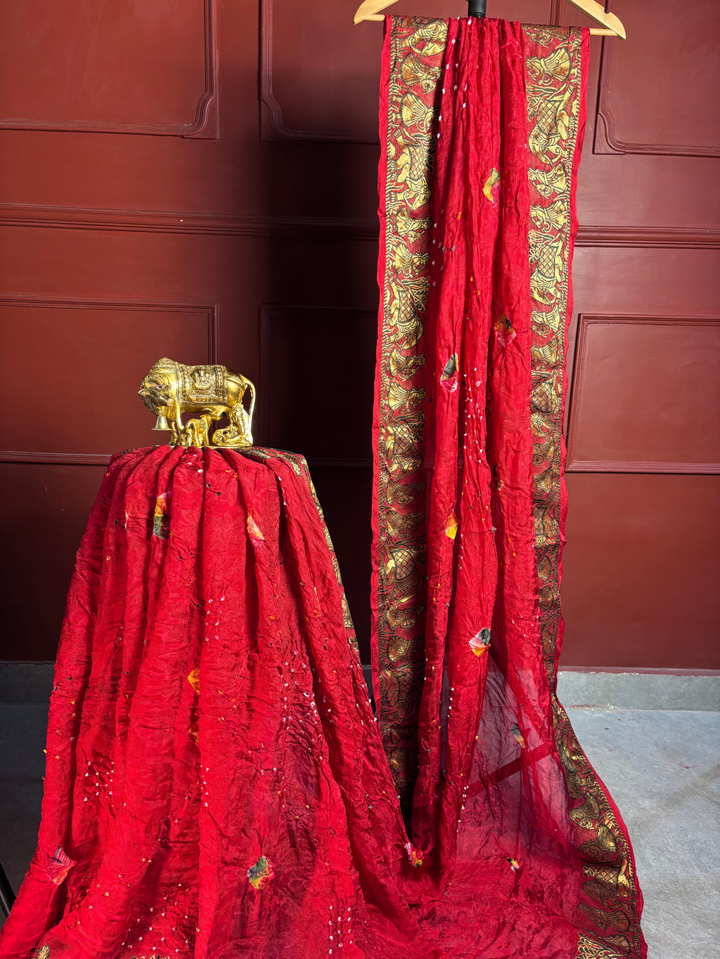 Red Royal Wedding Saree