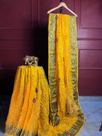 Yellow Royal Wedding Saree
