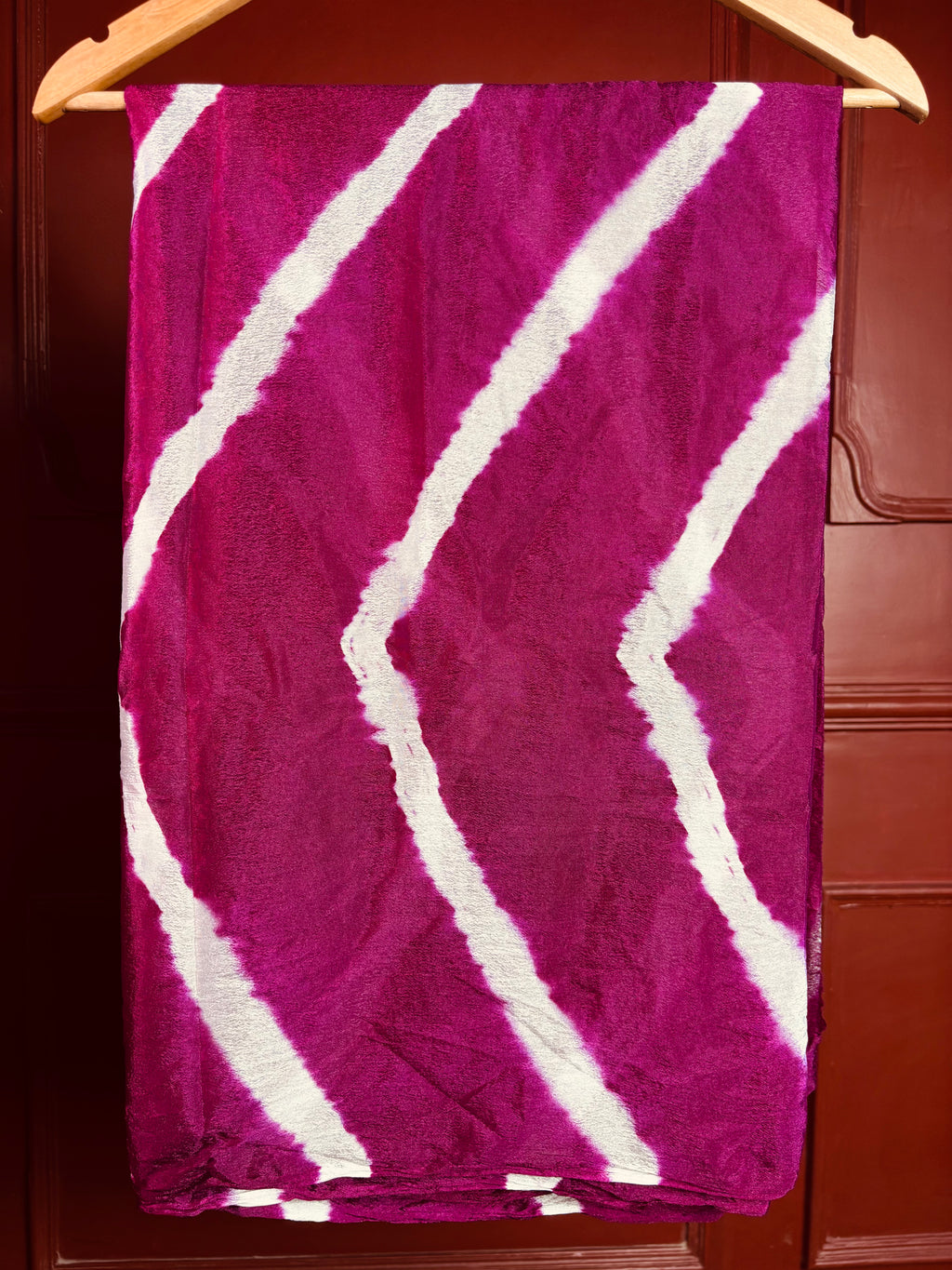 Wine Shibori Leheriya