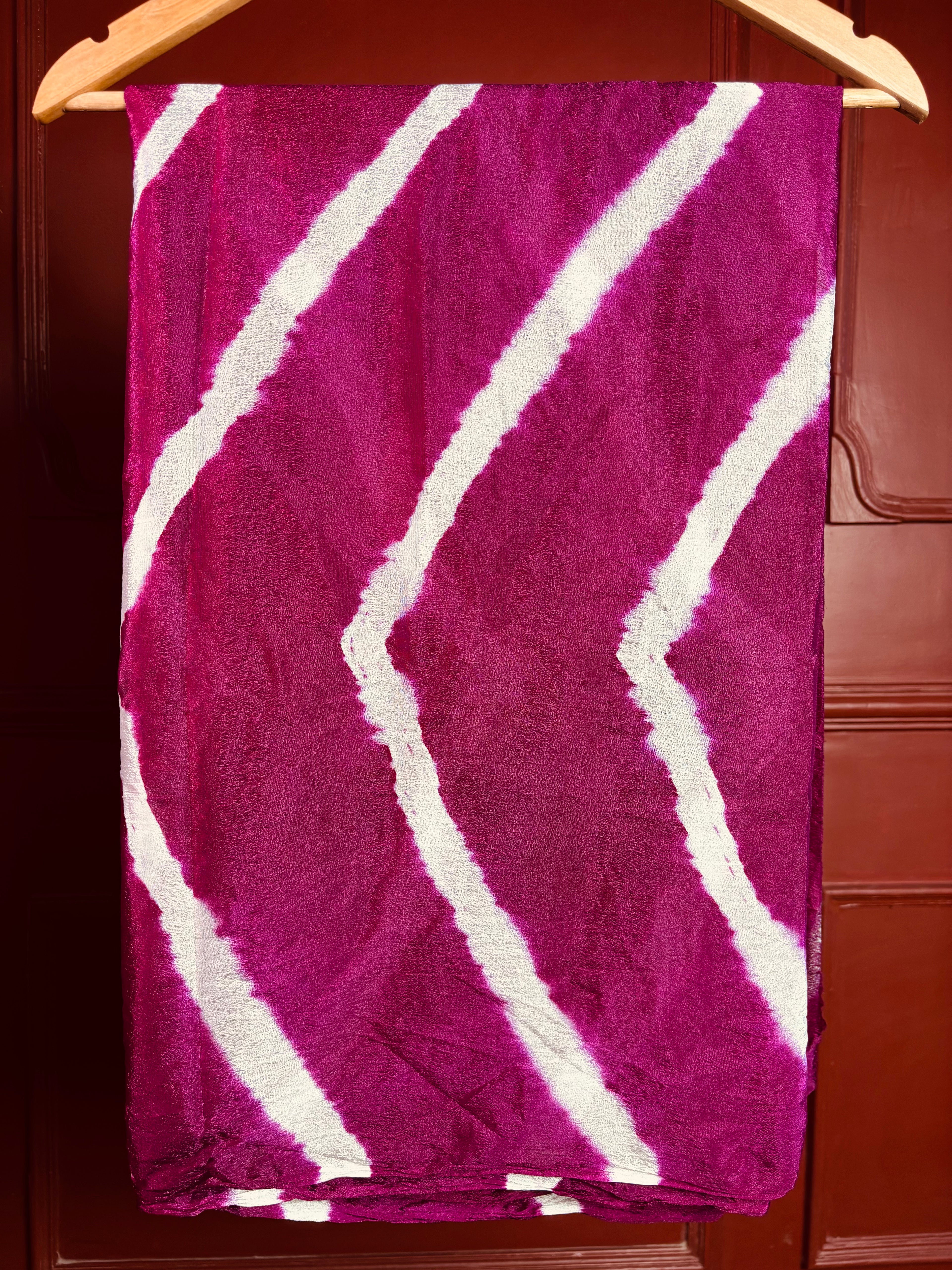 Wine Shibori Leheriya